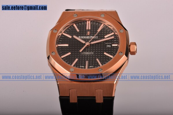 Audemars Piguet Royal Oak Perfect Replica Watch Rose Gold 15400or.oo.d002cr.01 (BP)